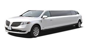 Lincoln White Limo Near Transportation