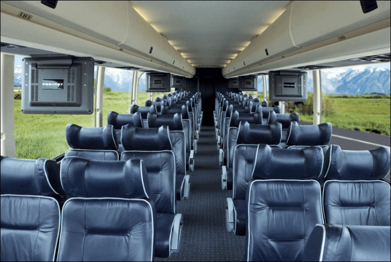 56-Passenger Bus interior